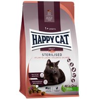 HAPPY CAT Sterilised Trockenfutter Katze Adult, Atlantik-Lachs 10 kg von Happy Cat