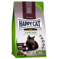 HAPPY CAT Sterilised Trockenfutter Katze Adult, Weide-Lamm 10 kg von Happy Cat