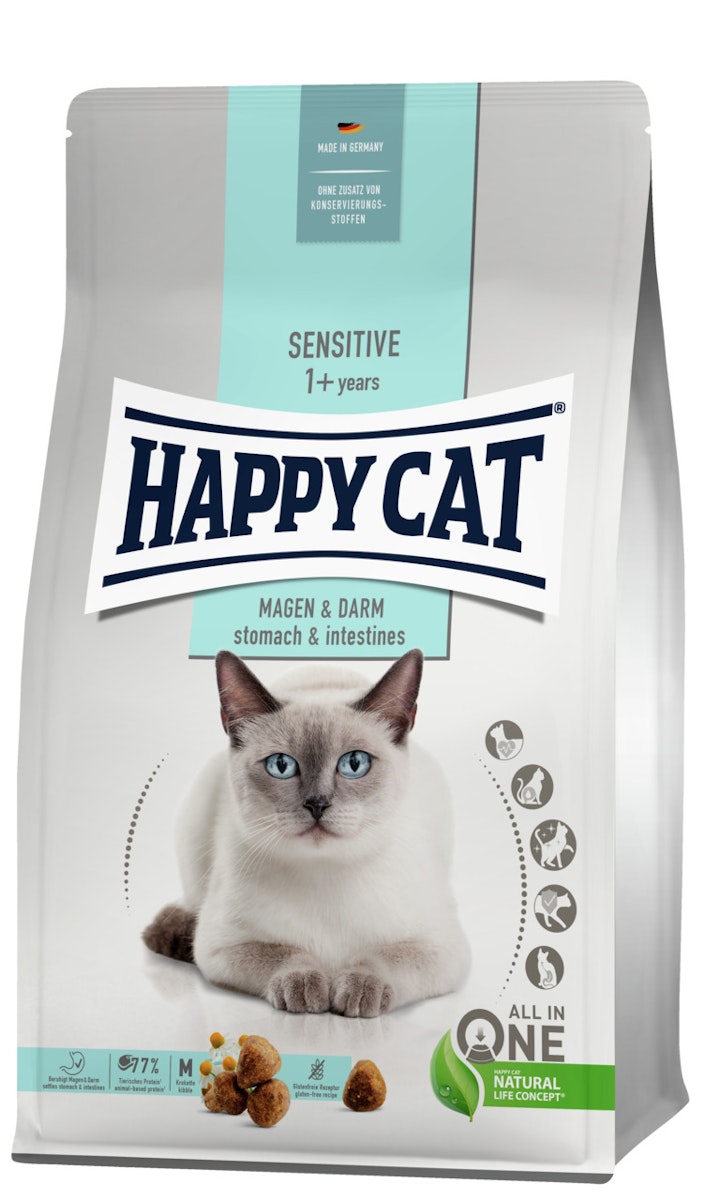 HAPPY CAT Supreme Sensitive Magen & Darm Katzentrockenfutter von Happy Cat