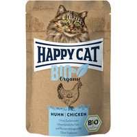 Happy Cat Bio Pouch 6 x 85 g - Bio-Huhn & Bio-Ente von Happy Cat