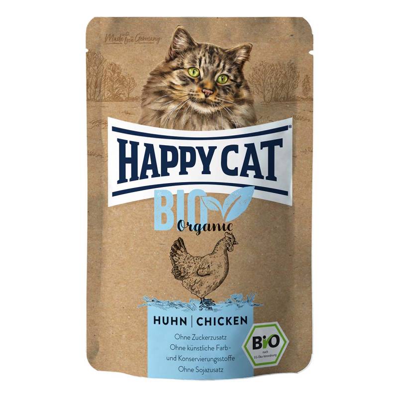 Happy Cat Bio Pouch Huhn 12x85 g von Happy Cat