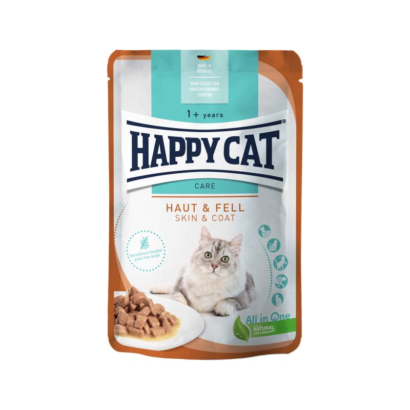 Happy Cat Care Skin & Coat - 20 x 85 g von Happy Cat