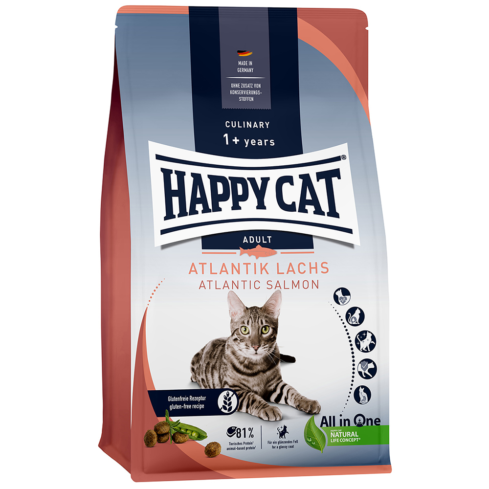 Happy Cat Culinary Adult Atlantik-Lachs - 1,3 kg von Happy Cat
