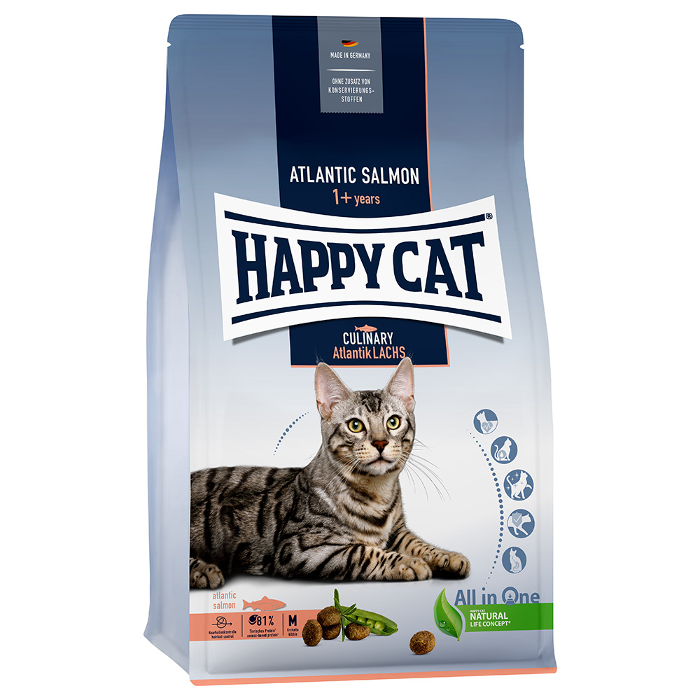 Happy Cat Culinary Adult Atlantik-Lachs - 10 kg von Happy Cat