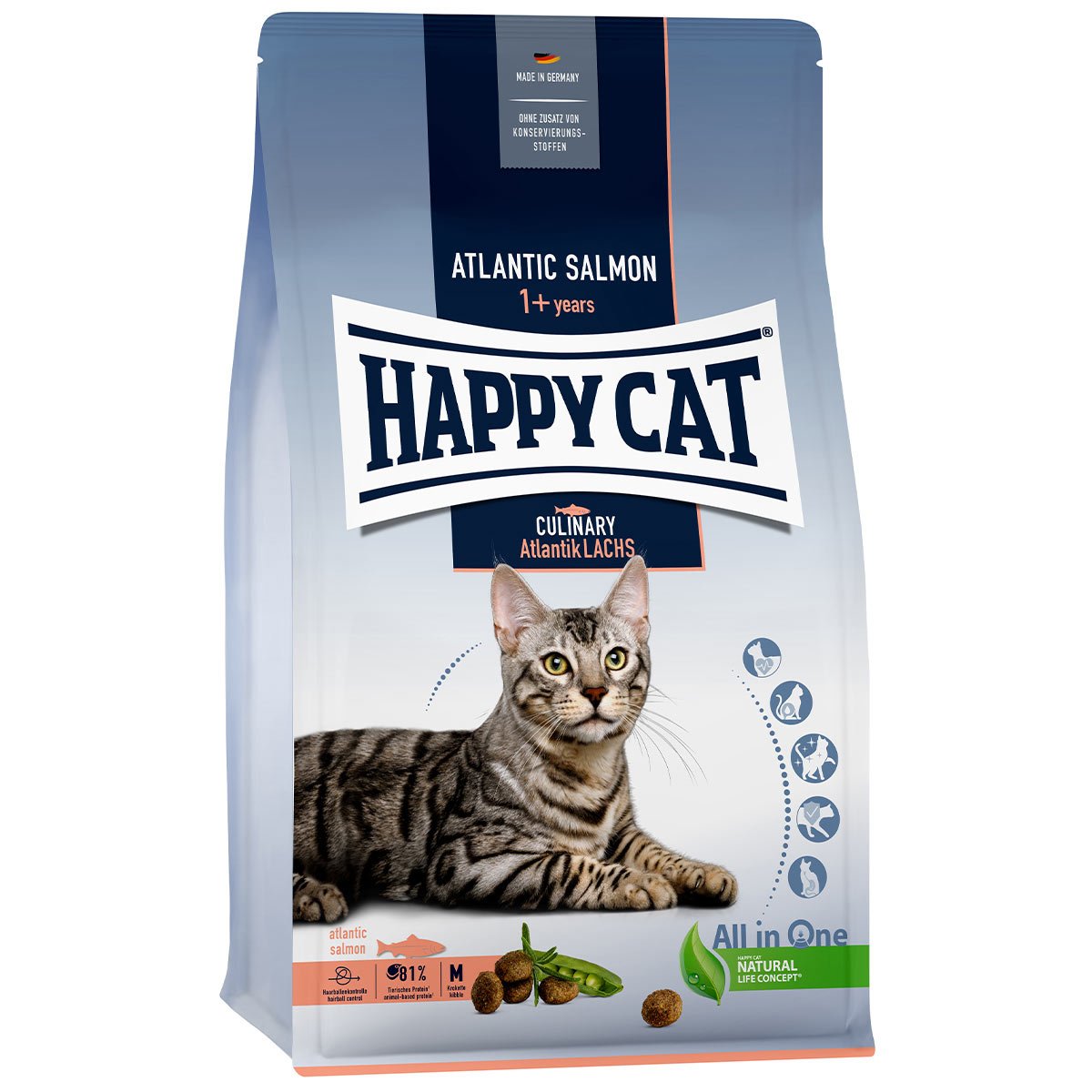 Happy Cat Culinary Adult Atlantik Lachs 2x10kg von Happy Cat