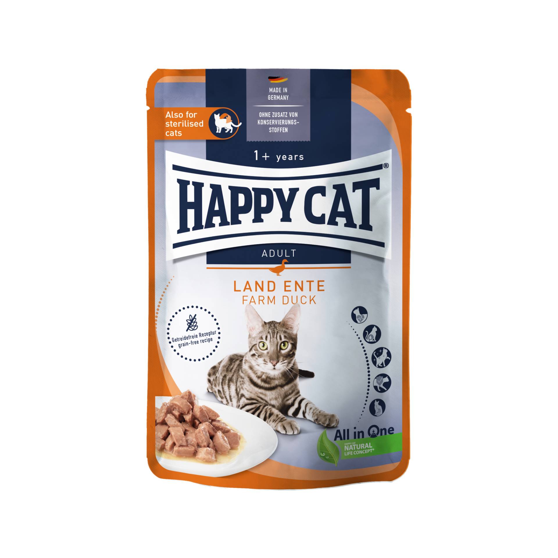Happy Cat Culinary Adult - Ente - 20 x 85 g von Happy Cat
