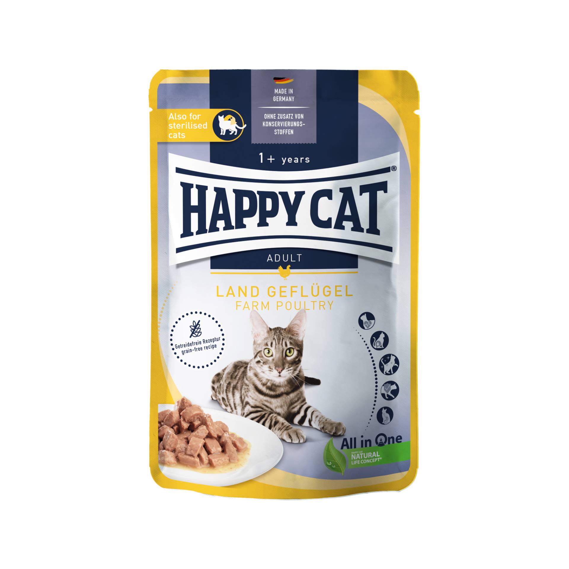 Happy Cat Culinary Adult - Geflügel - 20 x 85 g von Happy Cat