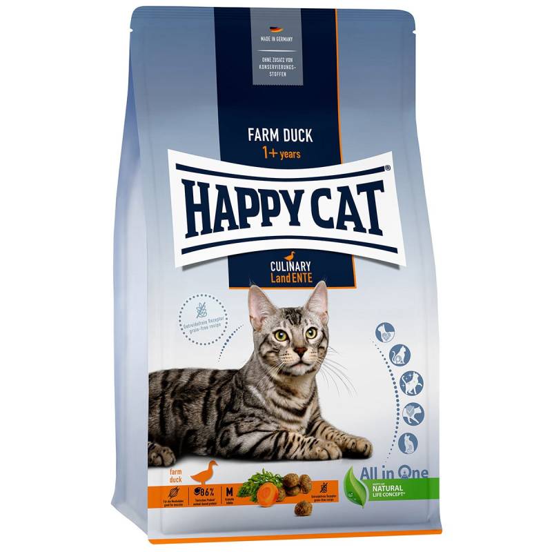 Happy Cat Culinary Adult Land Ente 1,3 kg von Happy Cat
