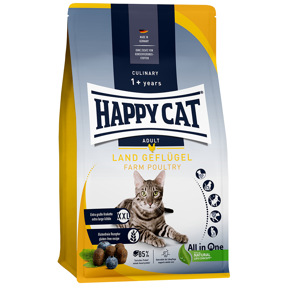 Happy Cat Culinary Adult Land-Geflügel  - 1,3 kg von Happy Cat