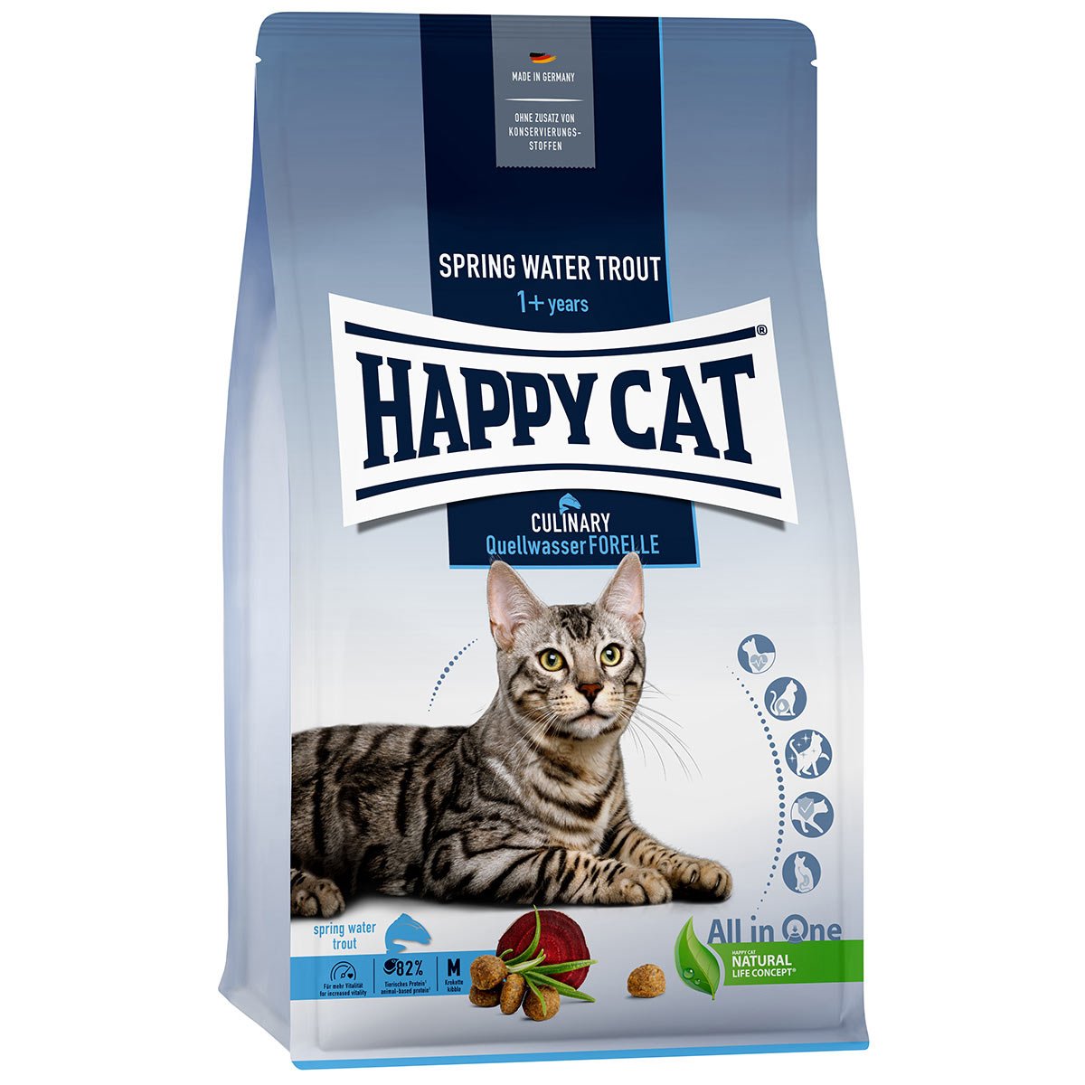 Happy Cat Culinary Adult Quellwasser Forelle 1,3kg von Happy Cat