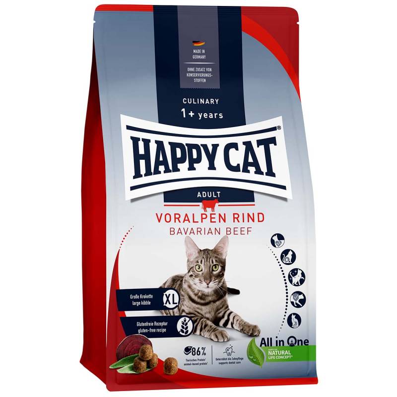 Happy Cat Culinary Adult Voralpen Rind 1,3kg von Happy Cat