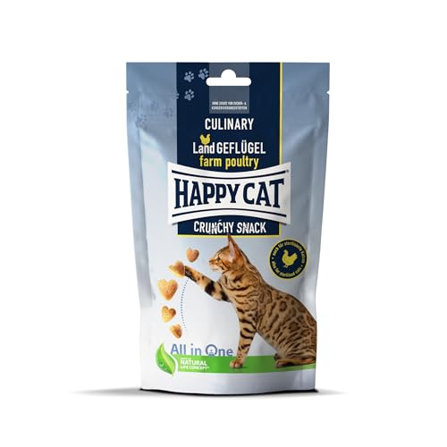 Happy Cat Culinary Crunchy Snack Land-Geflügel 70 g von Happy Cat
