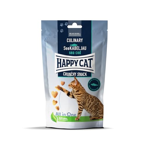 Happy Cat Culinary Crunchy Snack See-Kabeljau 70 g von Happy Cat