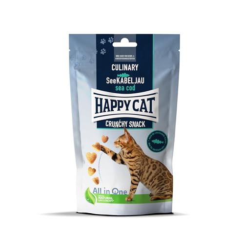 Happy Cat Culinary Crunchy Snack See-Kabeljau 70 g Happy Cat Culinary Crunchy Snack See-Kabeljau 70 g von Happy Cat