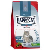 HAPPY CAT Indoor Trockenfutter Katze Adult, Voralpen-Rind 300 g von Happy Cat