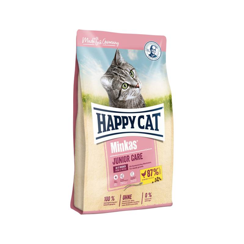 Happy Cat Minkas Junior Care Katzenfutter - Geflügel - 10 kg von Happy Cat