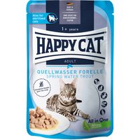 Happy Cat Pouch Meat in Sauce 12 x 85 g - Quellwasser-Forelle von Happy Cat
