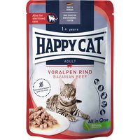 Happy Cat Pouch Meat in Sauce 12 x 85 g - Voralpen-Rind von Happy Cat
