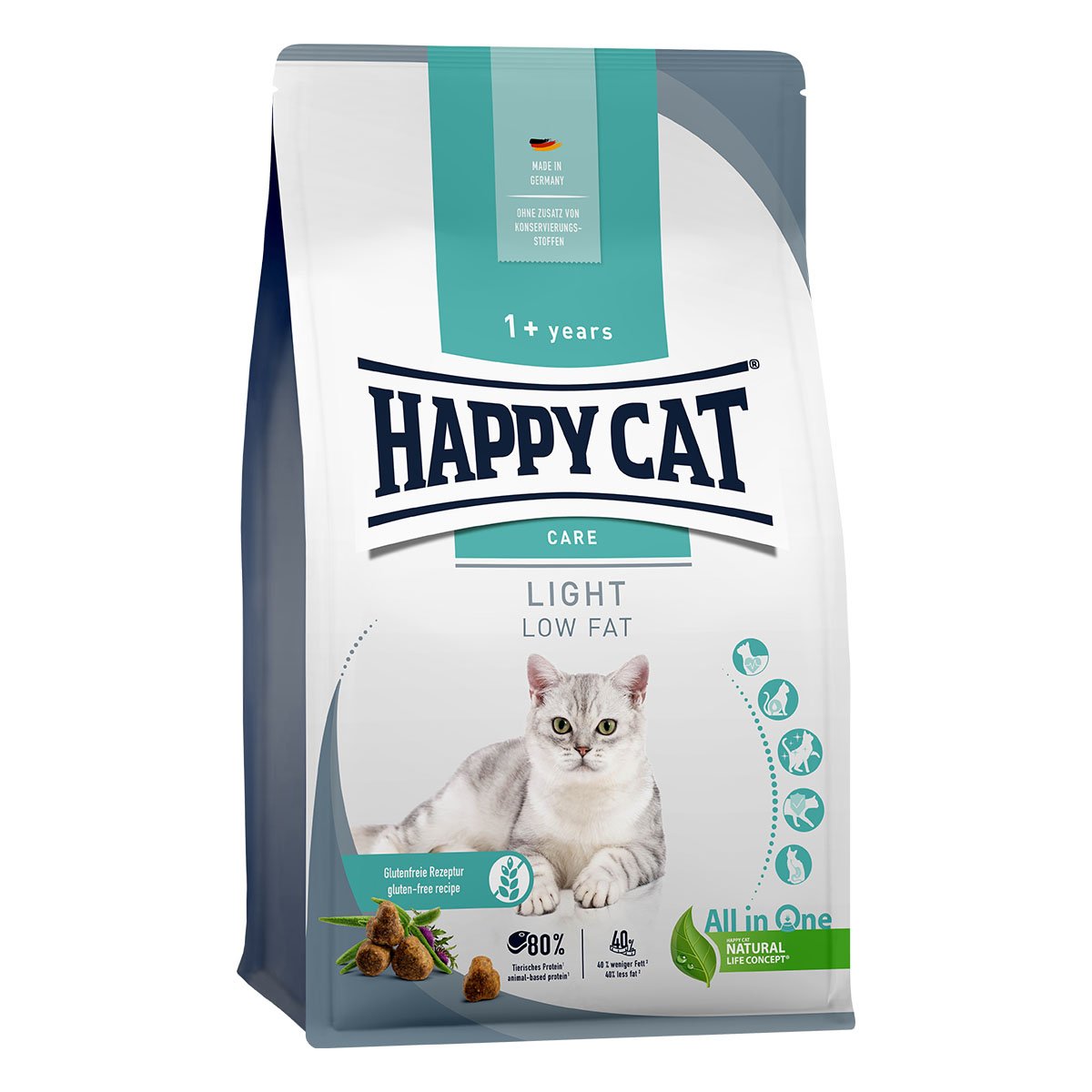 Happy Cat Sensitive Adult Light 1,3kg von Happy Cat