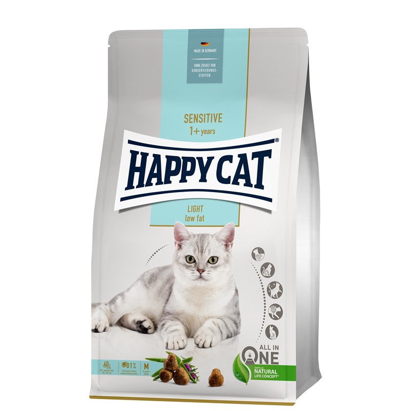 Happy Cat Sensitive Adult Light - 10 kg (5,49 € pro 1 kg) von Happy Cat
