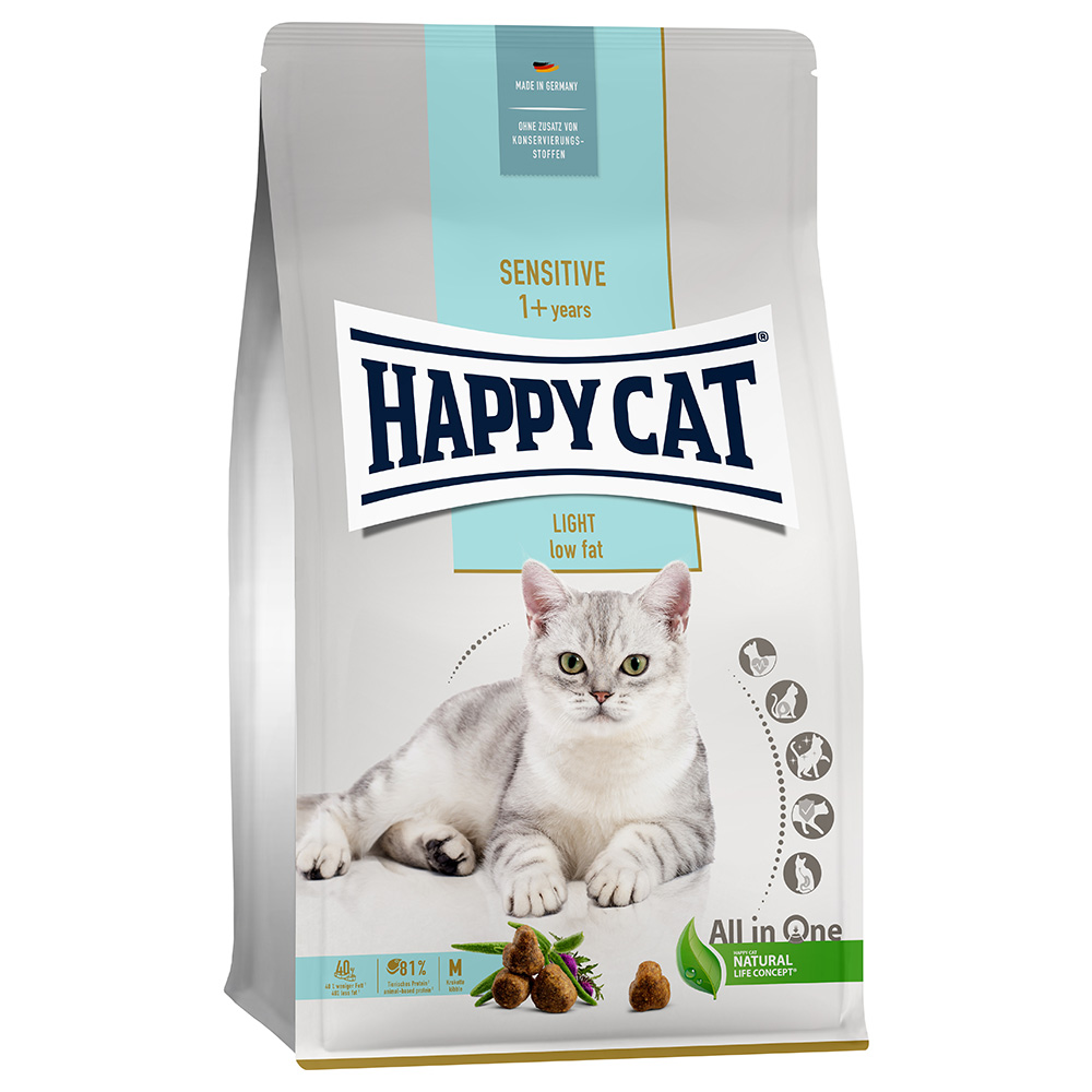 Happy Cat Sensitive Adult Light  - Sparpaket: 2 x 1,3 kg von Happy Cat