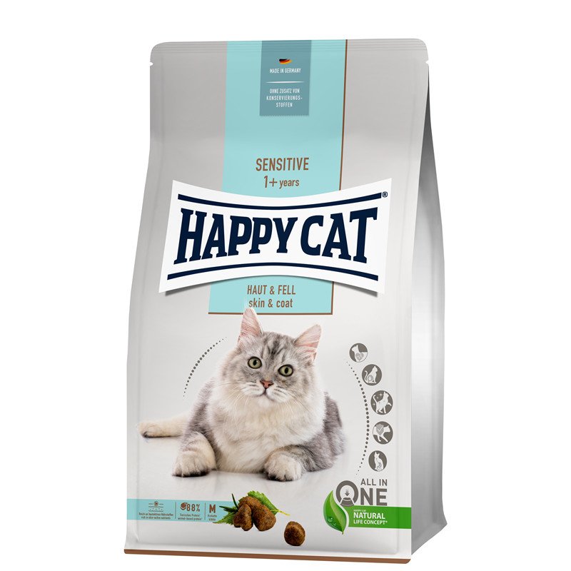 Happy Cat Sensitive Haut & Fell - 4 kg (7,24 € pro 1 kg) von Happy Cat