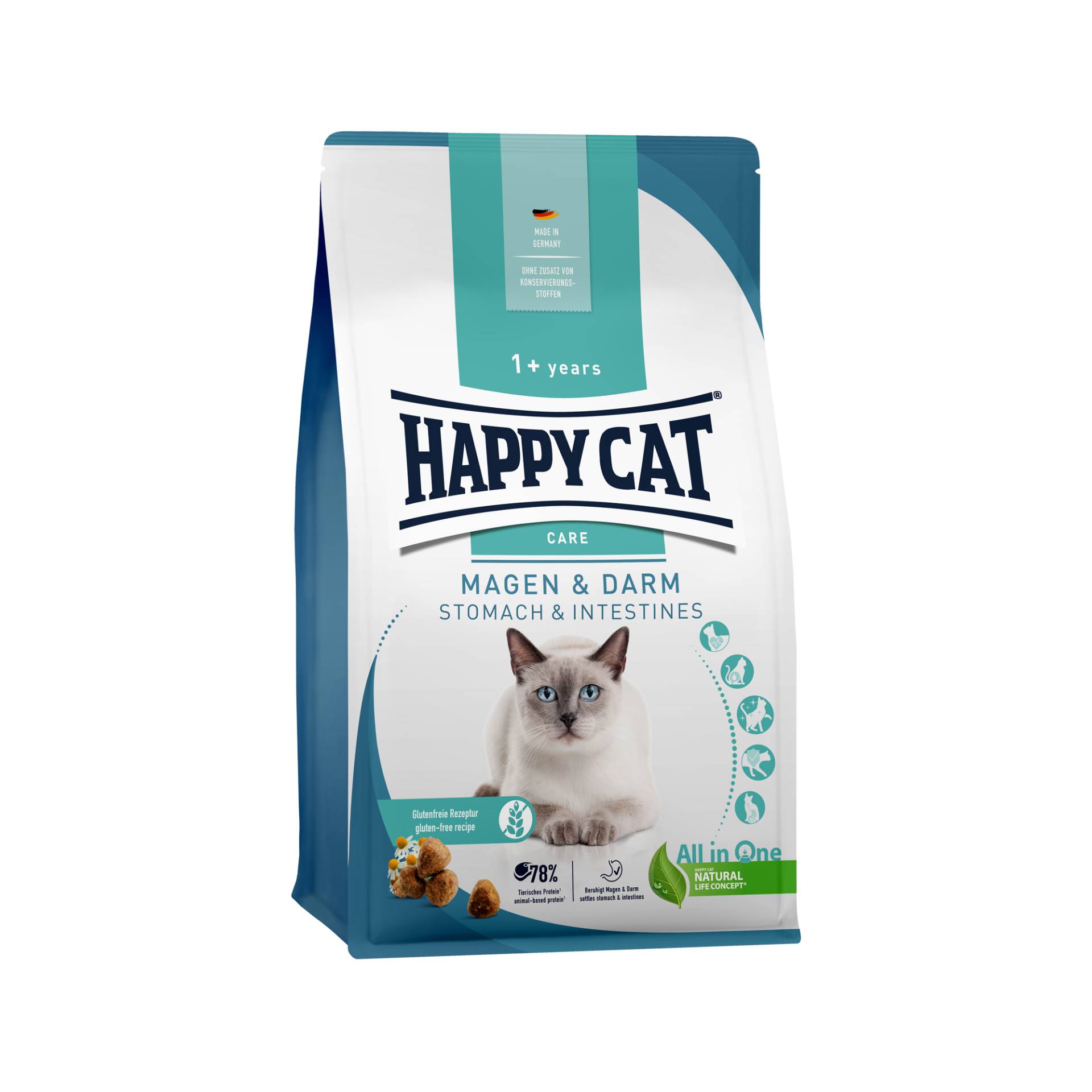 Happy Cat Sensitive Magen & Darm - 1,3 kg von Happy Cat