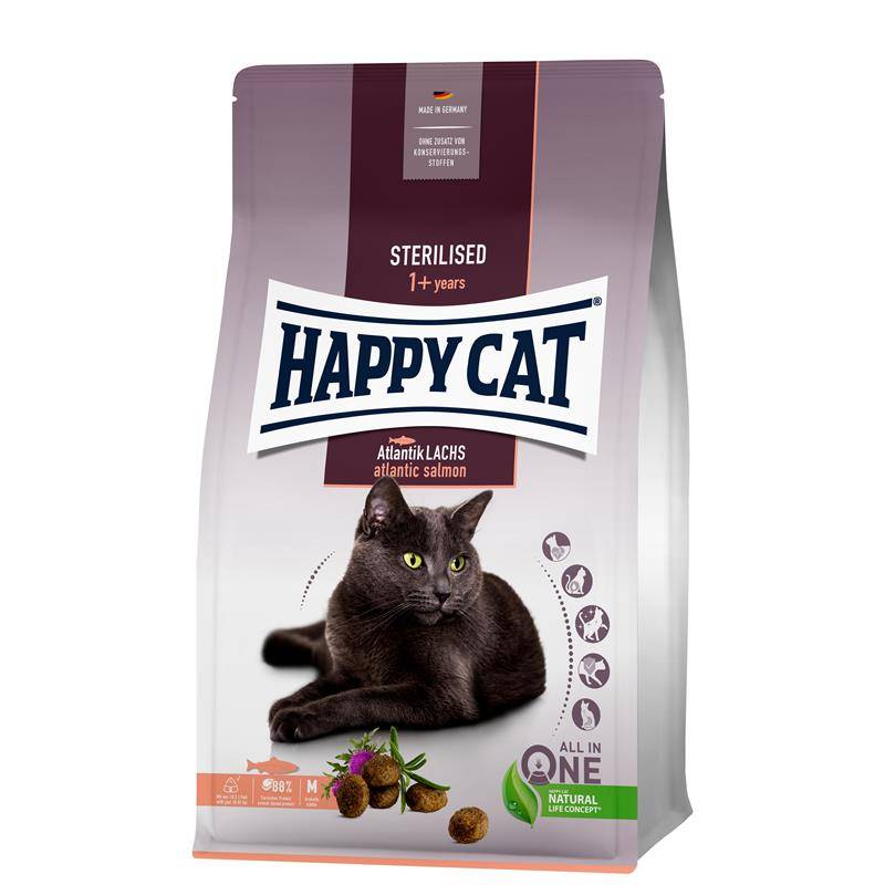 Happy Cat Sterilised Adult Atlantik Lachs - 10 kg Happy Cat Sterilised Adult Atlantik Lachs - 10 kg von Happy Cat