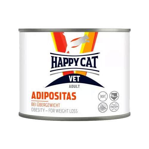 Happy Cat VET Adipositas - Nassfutter - 6 x 200 g von Happy Cat