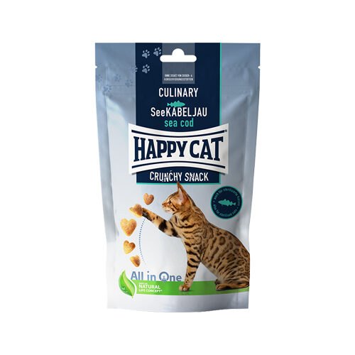 Kulinarischer Knuspersnack - Lachs 70 g von Happy Cat