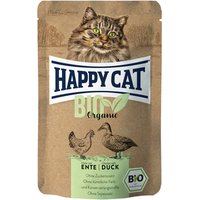 Sparpaket Happy Cat Bio Pouch 12 x 85 g - Bio-Huhn von Happy Cat