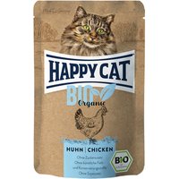 Sparpaket Happy Cat Bio Pouch 24 x 85 g - Bio-Huhn & Bio-Ente von Happy Cat