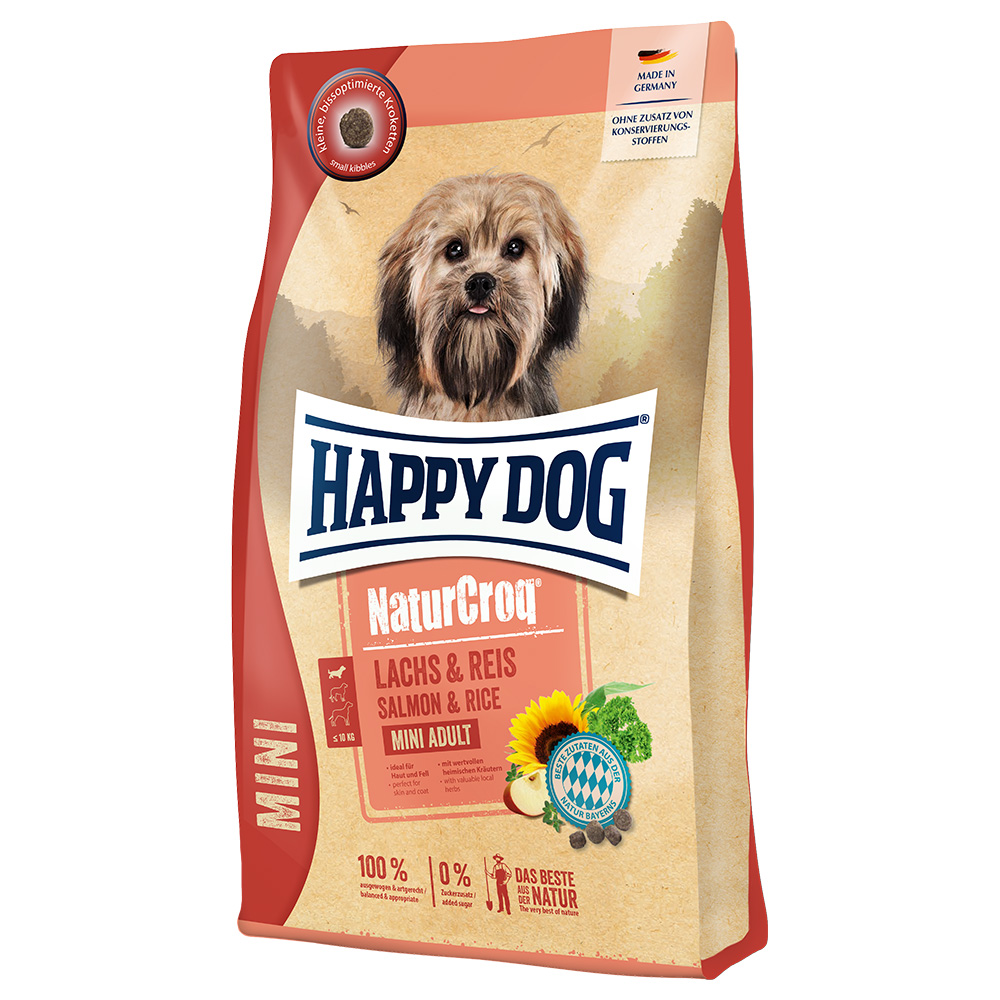 Happy Dog NaturCroq Mini Adult Lachs & Reis - 800 g Happy Dog NaturCroq Mini Adult Lachs & Reis - 800 g von Happy Dog