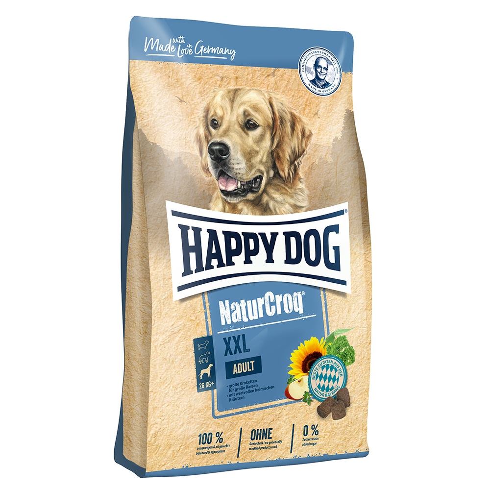 Sparpaket Happy Dog NaturCroq 2 x 15 kg - XXL von Happy Dog NaturCroq