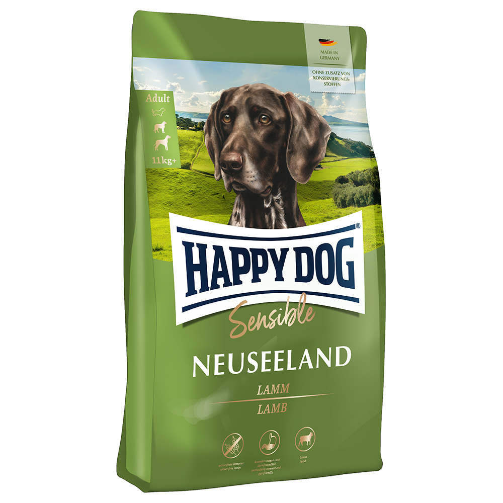 Happy Dog Supreme Sensible Neuseeland (12,5kg, 4kg oder 300g) - 4 kg von Happy Dog Supreme Sensible