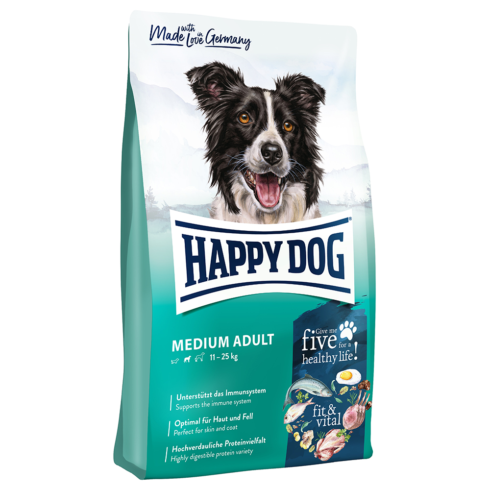 Happy Dog Supreme fit & vital Medium Adult - Sparpaket: 2 x 12 kg Happy Dog Supreme fit & vital Medium Adult - Sparpaket: 2 x 12 kg von Happy Dog