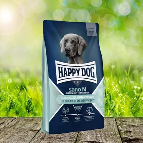 2 x 7,5 kg Happy Dog Sano N Diät-Hundefutter Niere Leber & Herz Erkrankungen von Happy Dog
