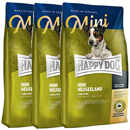 3 x 4 kg Happy Dog Supreme Mini Neuseeland von Happy Dog