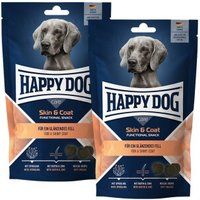 HAPPY DOG Care Snack Skin & Coat 2x100 g von Happy Dog