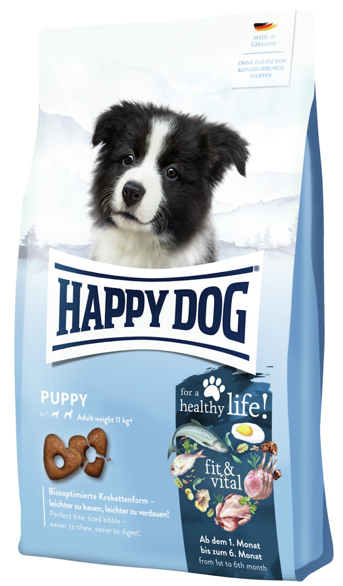 HAPPY DOG Puppy fit & vital Hundetrockenfutter 10 Kilogramm