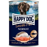 HAPPY DOG Sensible Pure 6 x 400g Seefisch von Happy Dog