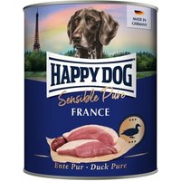 HAPPY DOG Sensible Pure 6 x 800g Ente von Happy Dog