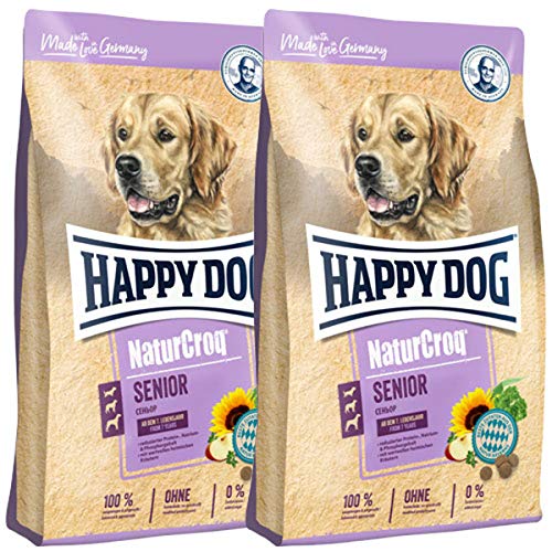 Happy Dog 2 x 15 kg NaturCroq Senior von Happy Dog