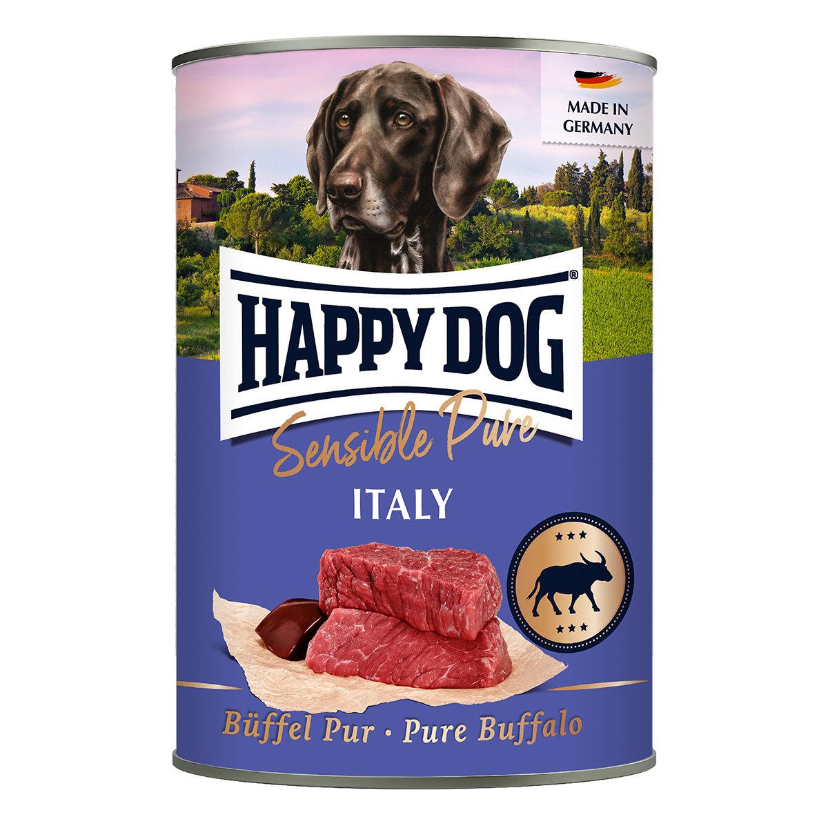 Happy Dog Sensible Pure Italy (Büffel) 12x400g von Happy Dog