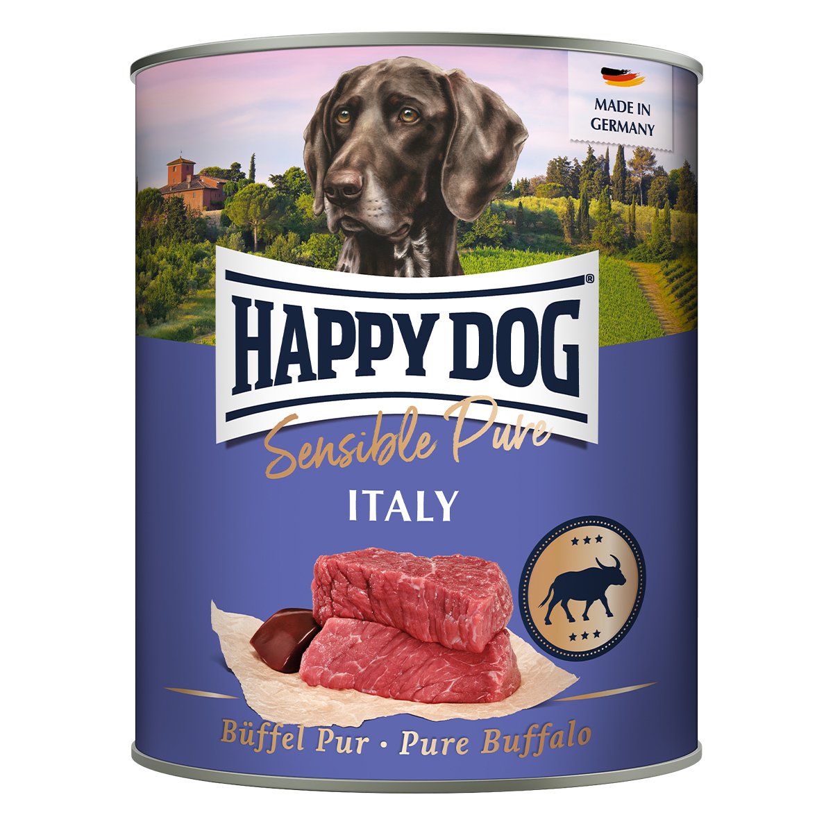 Happy Dog Sensible Pure Italy (Büffel) 24x800g von Happy Dog