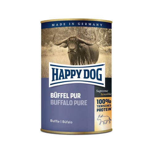 Happy Dog Buffel Pur - 6x400g von Happy Dog