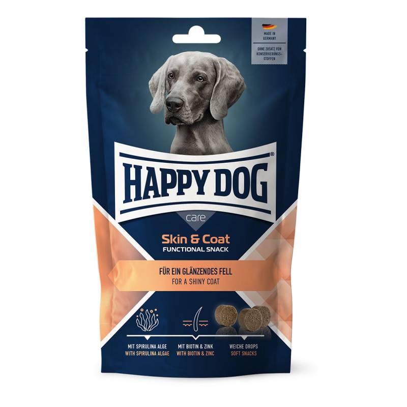 Happy Dog Care Snack Skin & Coat 100g von Happy Dog