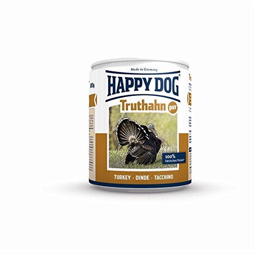 Happy Dog Dose Truthahn Pur | 6X 800g Hundefutter nass Happy Dog Dose Truthahn Pur | 6X 800g Hundefutter nass von Happy Dog