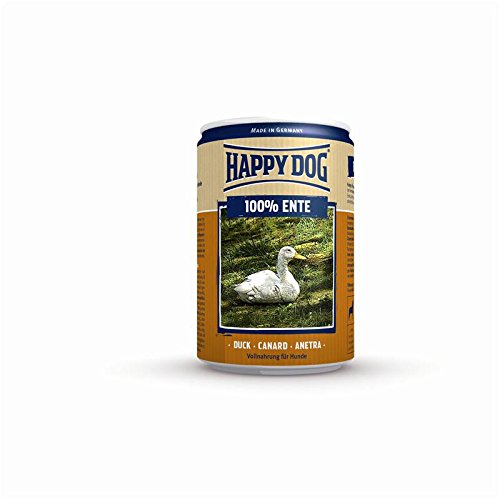 Happy Dog Ente Pur | 12x400g Hundefutter nass von Happy Dog