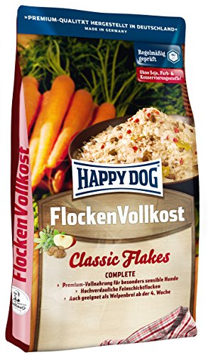 Happy Dog Hundefutter Flocken Vollkost 10kg von Happy Dog